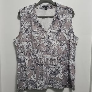 Floral pattern blouse
